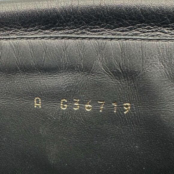 CHANEL Black 20K CC Logo Musketeer Boots Size 40 Cap Toe Leather Fold Over - Picture 13 of 14
